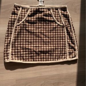 Kirious Argyle Pattern skirt